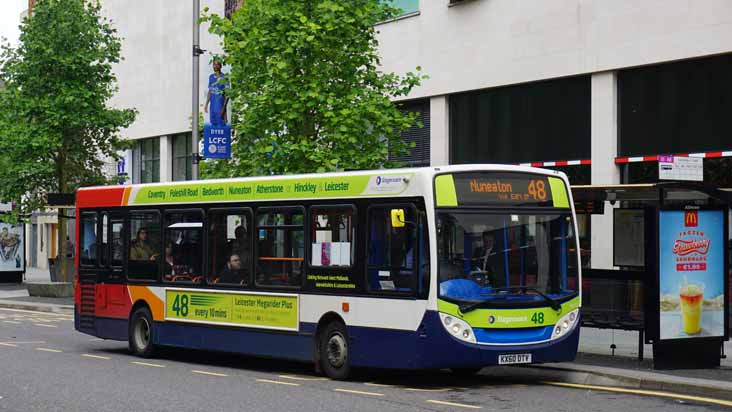 Stagecoach Midlands Alexander Dennis Enviro200 36172